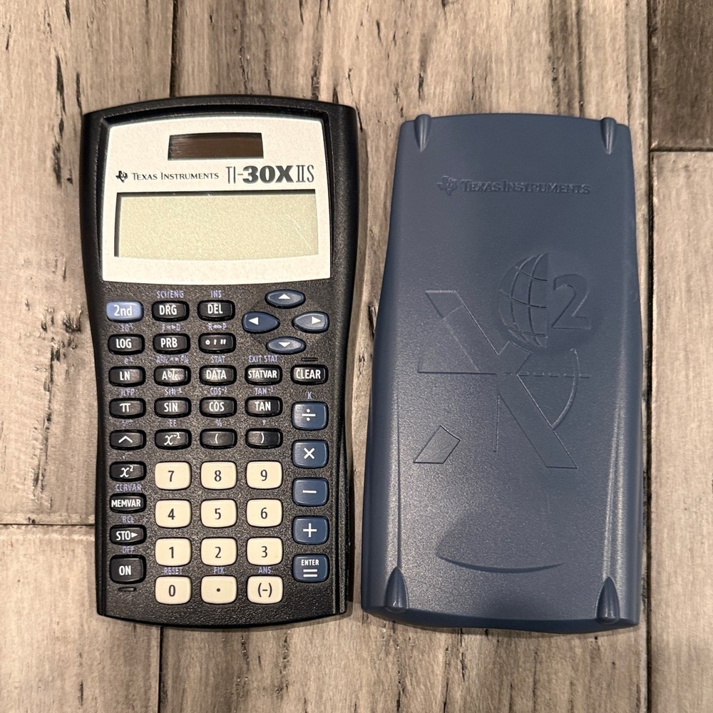 Texas Instruments TI-30X IIS Black and Blue Calculator